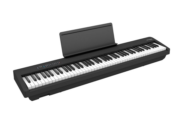 La version améliorée du plus populaire des pianos portables  Lorsque la qualité est importante mais que le budget est limité, le FP-30X constitue le modèle idéal dans la gamme FP-X Roland. Réussissant le fragile équilibre entre prix réduit et performances supérieures, ce piano portable fin et stylé se place au-dessus du FP-10 d'entrée de gamme grâce à un générateur de son amélioré, des haut-parleurs plus puissants et une polyphonie supérieure. Intégrant la technologie SuperNATURAL Piano Roland et le même clavier 88 notes PHA-4 Standard que le FP-60X, le FP-30X est un instrument domestique idéal pour les pianistes chevronnés. Et grâce à son poids plume et sa connectivité Bluetooth pour les cours et le jeu sur de la musique, il constitue le choix idéal des pianistes de tout niveau qui souhaitent travailler l'instrument ou jouer dans de petites salles.     Le générateur de sons SuperNATURAL Piano permet une grande expressivité, du pianissimo au fortissimo     De nombreux sons intégrés, adaptés à divers genres musicaux : pianos électriques, orgues, cordes et synthétiseurs     Le clavier PHA-4 Standard procure un toucher authentique de piano acoustique     Le puissant système de haut-parleurs stéréo 22 W diffuse un son riche et large     Un réglage dédié pour optimiser le son si le piano est posé sur une table     La double sortie pour casque audio et le mécanisme silencieux du clavier permettent de jouer à tout moment sans déranger votre entourage     Un format compact idéal pour la maison     La connectivité audio et MIDI par Bluetooth pour jouer sur de la musique ou suivre des cours en ligne     La connexion interactive aux applis musicales comme Piano Every Day de Roland ou GarageBand d'Apple     Le stand KSC-70 et le pédalier à trois pédales KPD-70 en option permettent de retrouver un look et des sensations de piano droit     Disponible en finitions noire ou blanche